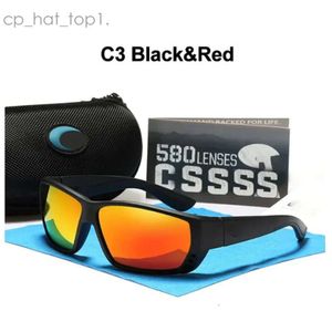 Costas Designer Sun Glasses Мужчина для женщин роскоши черно -голубые поляризованные водительские очки Costa Sunglasses Man 5215