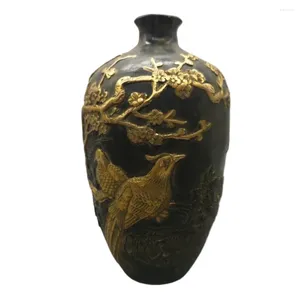 Vasen Messing Pflaumen Vogel Vase China Stil Chinesisches Leben modern