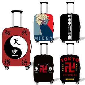 Accessories Anime Tokyo Revengers Luggage Covers for Travel Manjiro Suitcase Cover Atsushi Takemichi Trolley Case Cover Protective Cover