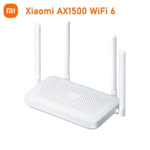 ルーターオリジナルXiaomi ax1500 wifiルーターメッシュシステム5GHz/2.4GHz Wifi 6ギガビットネットワークポートサポートIPTV for home with xiaomiアプリ