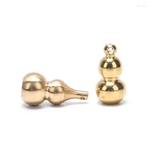 Garrafas de armazenamento Brass Gourd Pingente pendente de jarcha de jarcha de jóias penduradas Jóias de colar de recipiente à prova d'água Recipiente