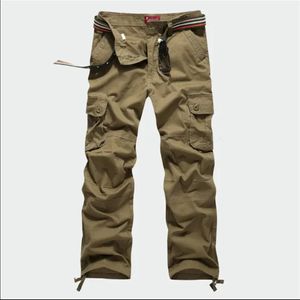 FGKKS Arrival Mens Cargo Pants High Quality Spring Fashion Joggers Men Clothing Cotton Trousers Camouflage Pants Male 240408