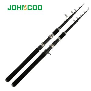 Akcesoria Spinning/Casting Fishing Rod 20100G Wysokiej jakości teleskopowa węglowa pręt węglowy Big Game Rod do suma pręta