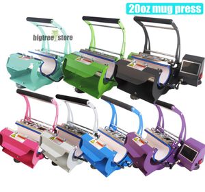 Heat Transfer Machines DIY Sublimation Mug Press for 20oz Skinny Tumbler 7 Colors available Printing Digital Baking Cup Machin4448319