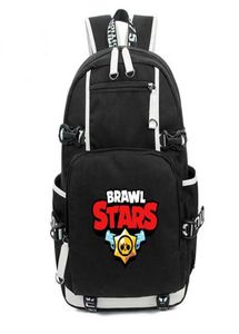 Brawl Stars School Back School Backs Backpack для мужчин, женщины, студенты, дневная пака, сумка для ноутбука, 19 дюйм1870930