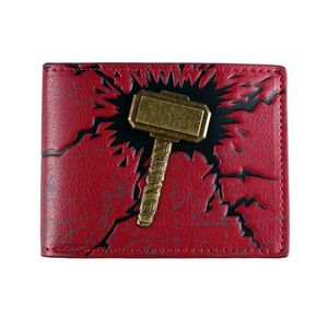 Para klipleri yüksek kaliteli çift katlı unisex cüzdan moda şarabı kırmızı erkek kart çantası y240422