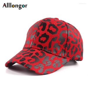 Ballkappen Mädchen Jungen Baseball Cap Kinder Leopard Print 2024 Mode Sommer -Snapbacks Chlidren Sport Hats Hop Hop