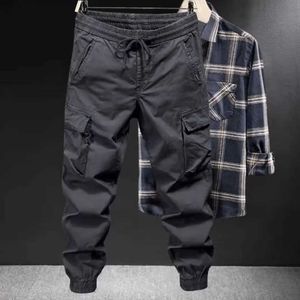 Men's Pants Work pants loose casual pants oversized mens spring and autumn new leggings Y240422ZXK3