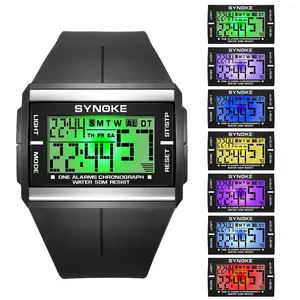 Armbanduhr für Männer digitaler Sport Watch LED LED LED SERBE