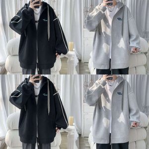 Hoodie Cardigan Spring and Styles Roupas masculinas Autumn New Youth Casual Sports Casual Sports Jacket