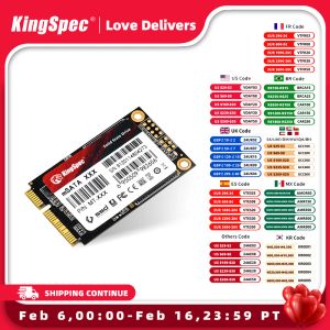 Drives KingsPec MSATA SSD 120 GB Dysk stałego stałego 256 GB 512GB Mini SATA 1TB SSD HDD Dysk twardy na PC Laptop Dell Dell