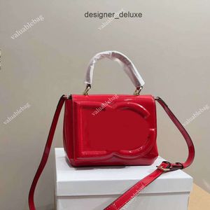 Designer-Taschen Frauen D-G-Griff-Taschen Luxurys Handtasche helle Farbwälztaschen Leder Crossbody Weibliche Geldbörsen Handtaschen 231015 DG Dolche Gabana 102a