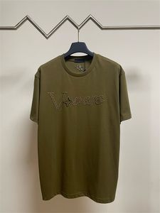 デザイナーメンズTシャツピュアコットンショートスリーブTシャツ