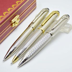 Pens high quality Silver Car ballpoint pen administration office stationery luxury refill pens