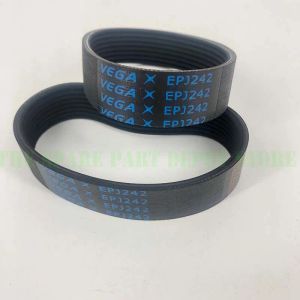 Belts 2PCS Vega drive belts EPJ242 Ribbed belt Drive Belt Genuine Blue label 8 ribs