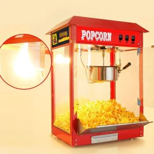 メーカーポップコーンマシンストール自動エレクトリックポップコーンマシン流れるポップコーンマシンシネマポップコーン