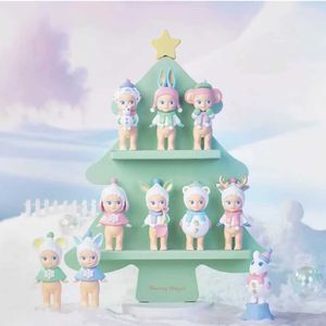 Blind Box Original Winter Wonderland Series Blind Box Toys Cute Anime Mini Figure Surprise Box Mystery Model Christmas Gift Y240422