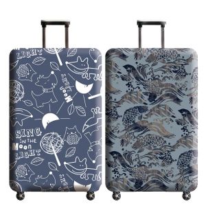 Aksesuarlar 2022 Sıcak Satış Bagaj Kapağı Kalın esneklik bagaj kapakları uygun 18 32 inç Bavul kasa toz kapağı Seyahat Aksesuarları