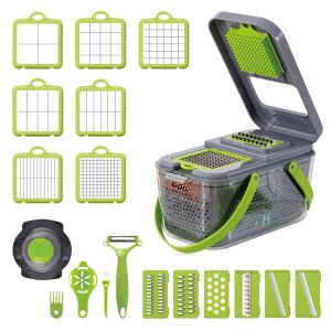 Miscelatori whddpets multifunzionale taglia vegetale pocara carota cucina gadget gadget inossidabile lama in acciaio cucina cucina utensile