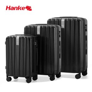 Suitcases 3 Piece/Lot Luggage Set Trolley Case Men Women Travel Valise Rolling Spinner Wheel Suitcase 20 24 29 Inch H80002