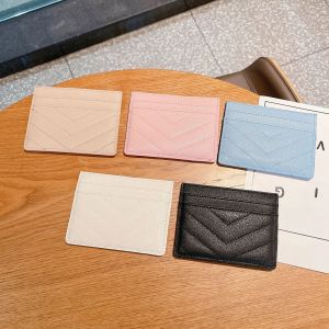Holders Slim PU Wallet Credit ID Card Holder Purse Money Case for Men Women 2023 Fashion Bag