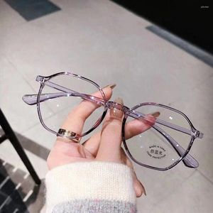 Güneş Gözlüğü Ultralight Anti-UV Mavi Işın Gözlükleri Okuma Kadın Erkekler Taşınabilir Presbyopic Gözlük Uzak Görüş PC Çerçevesi Moda