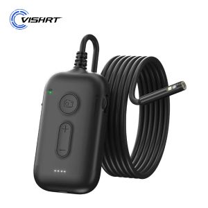 Kameralar WiFi Endüstriyel Endoskop Kamerası HD1080P Dualtriple Lens Su Geçirmez Rijit Kablo Boru Kamera Teftiş Kanalizasyon Araç Borescope