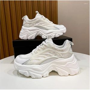 Sneaker piattaforma per scarpe casual Donne alla moda SOLE SOLE SPORTI SORRENTORI Vulcanizzate Outdoor