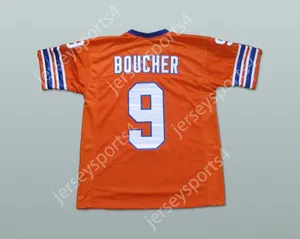 Custom eine Namensnummer Herren Jugend/Kinder Adam Sandler Bobby Boucher Der Waterboy Mud Dogs Fußball-Trikot mit Bourbon Bowl Patch Alternative oberen genähten S-6xl