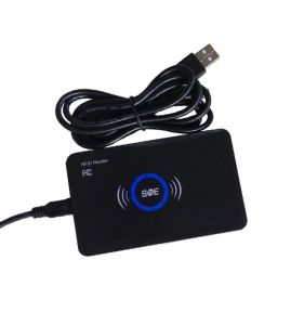 Controle 125kHz RFID Reader EM4100 Sensor de proximidade USB Leitor de cartões inteligentes Sem dispositivo de emissão de unidade em ID USB para controle de acesso