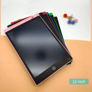 Tablets 12 Inch LCD Smart Writing Tablet Electronic Drawing Doodle Board Art Colorful Handwriting Pad Gift For Kids Ultrathin With Pen