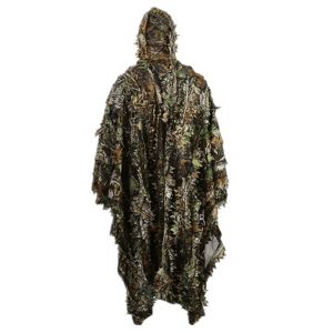 Footwear Hunter's Camouflaged Clothing 3D Camouflage Tyg för jakt Ghillie Suit Invisibility Cloak Hide Photography Deer Jakt