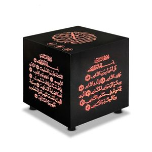 SQ805 Mini Muslim Curan Cube Touch Touch Portatile Wireless MP3 Player Islam Mp3 Player Arabic Koran Lampada di apprendimento 240418