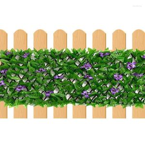 Fiori decorativi finto edera simulazione simulazione di sussidi per decorazioni multiuso per pareti cortili balconi e scale