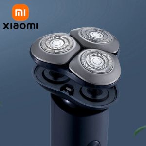 Shavers Xiaomi Mijia Original S101 Elektrischer Rasierrasierkopf für trockene nasse Rasiermaschine Bart Trimmer Ersatz Rasierer Klingen Teile