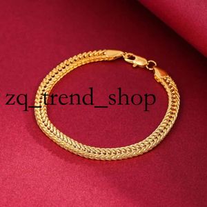 Anklets Wide 6mm Cuban Link Chain Gold Color Anklet Thick Ankle Bracelet for Women Men Waterproof Anklets 81