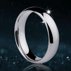 Bands heiß verkaufen 1 PCs Wolframschmuck Ring Ehering für Mann 5mm Frau 3,5 mm, niemals kratzeracher Größe 414 KOSTENLOSER Versand