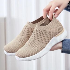 Scarpe casual Fitness esterno tessuto in rete morbido sola da corsa leggera da corsa leggera da donna comoda e traspirante