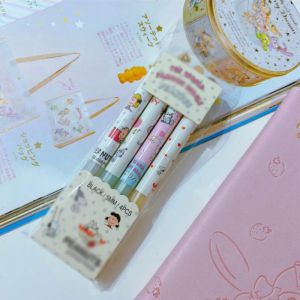 PENS 36 PCS/lotto Kawaii Dog Press Gel Pen set carino da 0,5 mm Signatura nera Penne Reghion Stationery Stationery Factoli