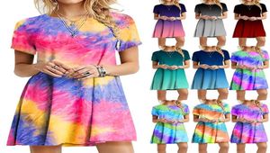 2021 Frauen Hosenträger lose bedruckte Weste Long Mini Club Dress Plus Size Dressesdhl9237334