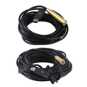 Kameror 20m USB -kabel Endoskop Kamera USB Borescope Snake Camera IP67 Vattentät inspektionskamera för PC Windows, MacBook OS