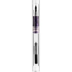 Pens Majohn C1 Transparent Drops Fountain Pen ef M Capli Ink Pen Scuola Ufficio Scrittura Regali regalo di Natale Forniture per le forniture per la scuola