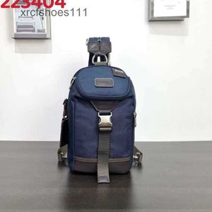 Backpack Fashion Designer Mens Bag del torace Mens Tummii Leisure Travel Back Pack business Nylon Multifunzionale Crossbody Multifunzionale 2223404 CPAA toracico CPAA