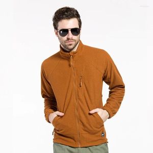 Jackets de caça masculino Mulheres Tactical lã suéter ao ar livre camping caminhada treinamento de jaqueta de inverno Mantenha o casaco masculino à prova de vento quente