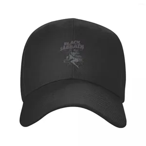 Basker vuxen svart sabbat mössor mode baseball cap snapback musik hattar sol justerbar fiske hatt hög kvalitet
