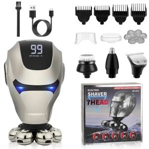 Clippers Resuxi WK5810 7D Multifunction Electric Shaver Men's Electric Razor Bald Hair Mechanims Trimmer for Men