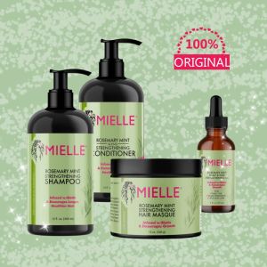 Shampoo&Conditioner Mielle Rosemary Mint Scalp & Hair Strengthening Oil Shampoo Conditioner Improve Split Ends & Dry Scalp Hair Growth Products 1PCS