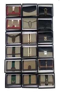Porta del portafoglio a portata di design a 3 volte per donna maschile designer borsetta con cerniera con cerniera le donne portaconete tasca di top di alta qualità moneta di alta qualità G188986370