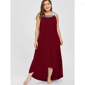 Casual Dresses XL-5XL Fat Women Summerplus Size Long Kirt