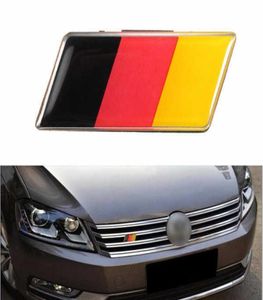 Universal Deutsche Flagge Frontgrill Autoaufkleber Emblem Abzeichen für VW Honda Benz7727447